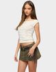 EDIKTED Clement Off Shoulder Knit Top image number 2