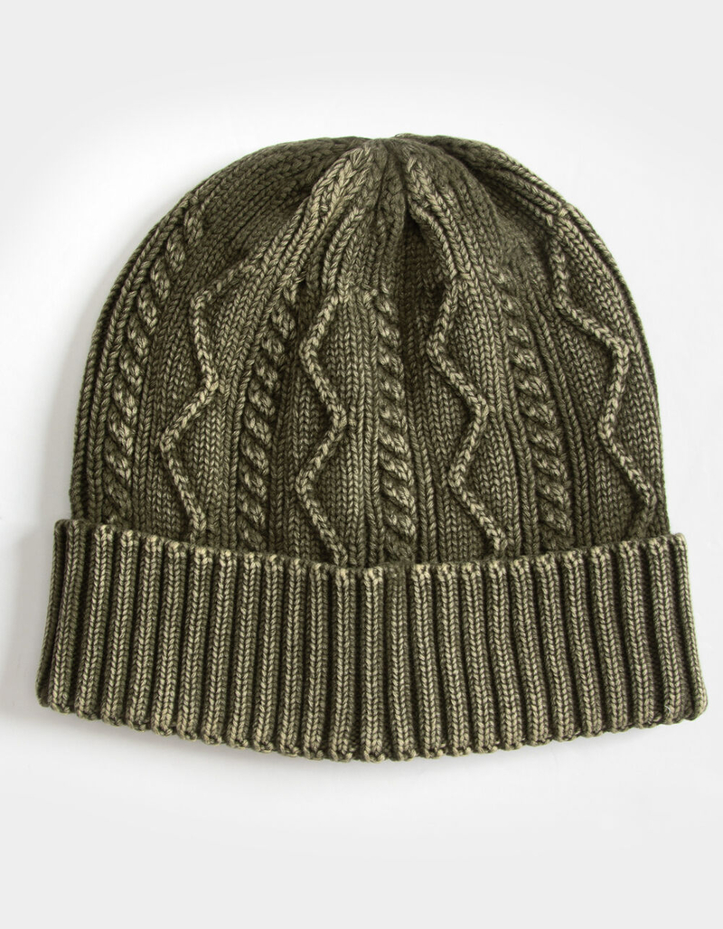 FREE PEOPLE Stormi Washed Cable Beanie image number 0