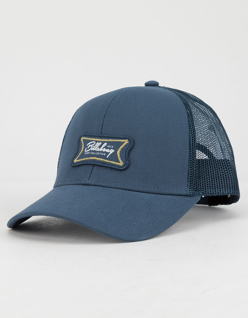 BILLABONG Walled Navy Mens Trucker Hat image number 0