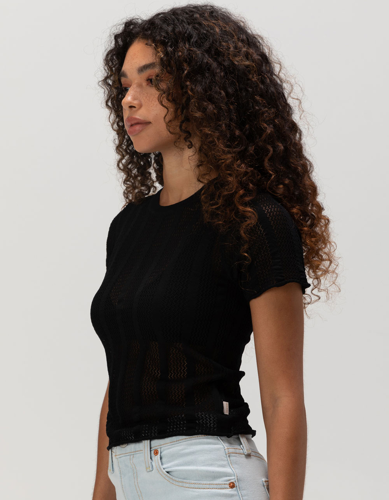 BRIXTON Sheer Knit Womens Top image number 2