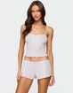 EDIKTED Sephi Lacey Pointelle Tank Top image number 1