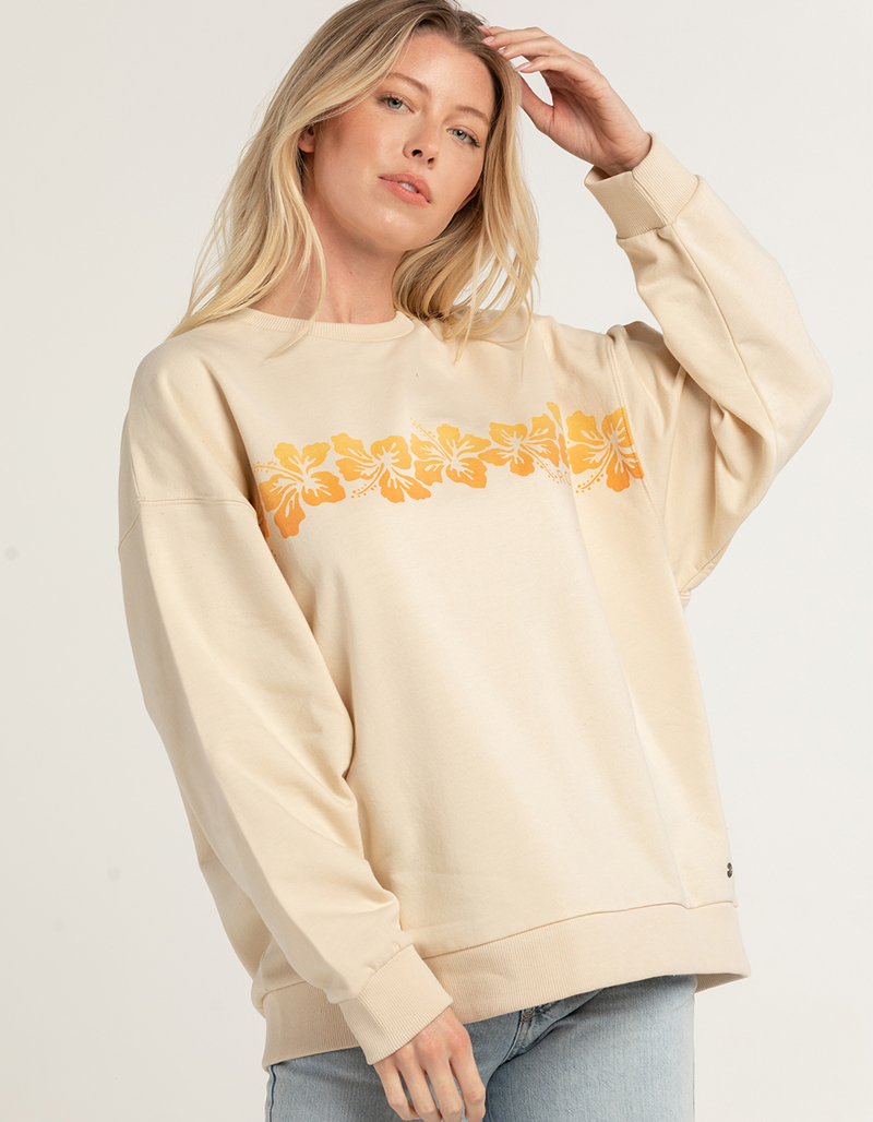 ROXY Morning Hike Womens Crewneck Sweatshirt image number 0