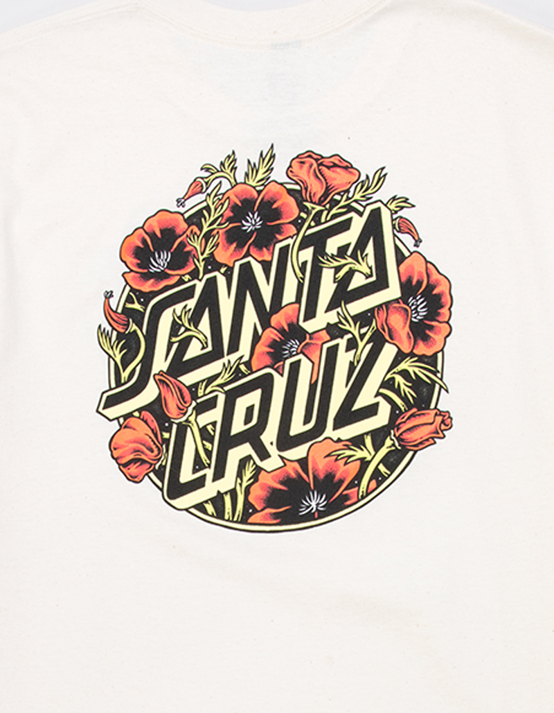 SANTA CRUZ Cali Poppy Mens Tee image number 2