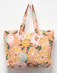 ROXY Anti Bad Vibes Printed Tote Bag image number 2