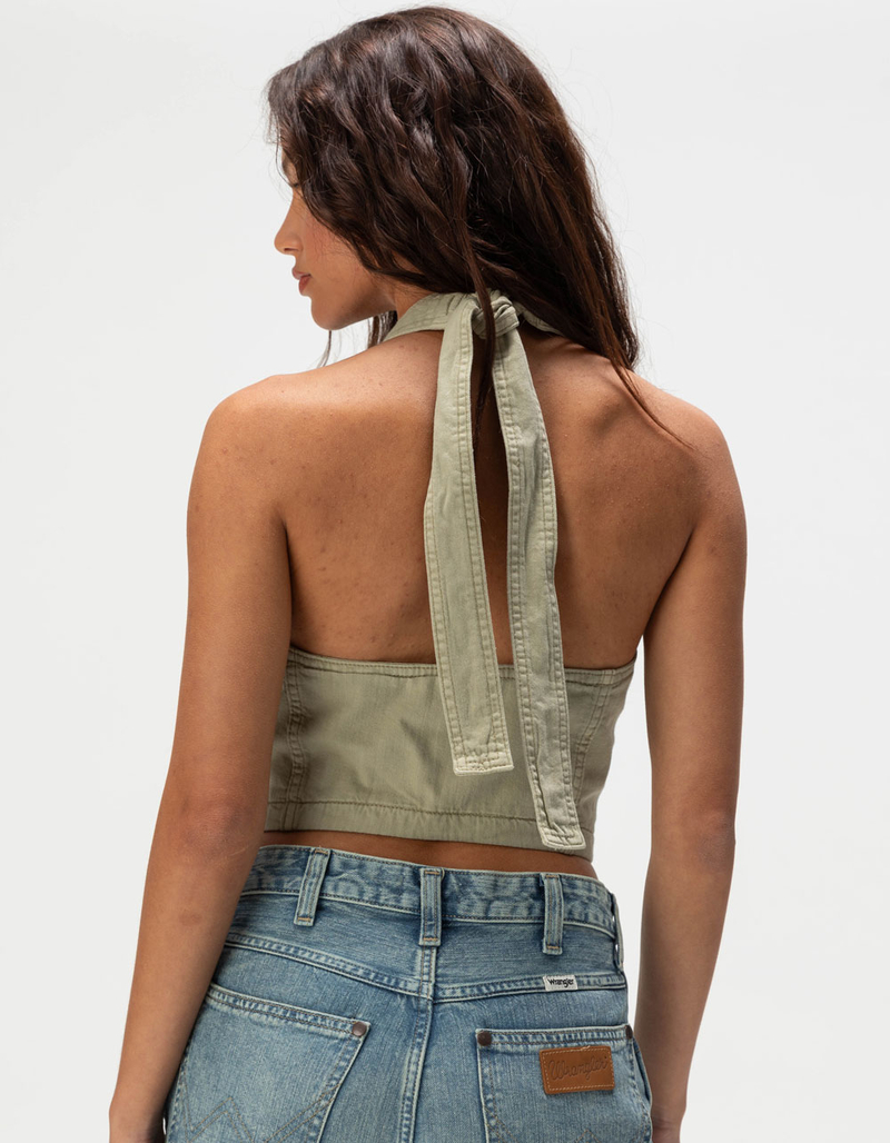 WRANGLER Womens Halter Vest image number 3