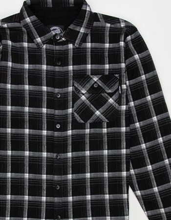 SANTA CRUZ Classic Mens Flannel Alternative Image