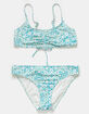ROXY Fresco Tile Girls Bralette Bikini Set image number 1