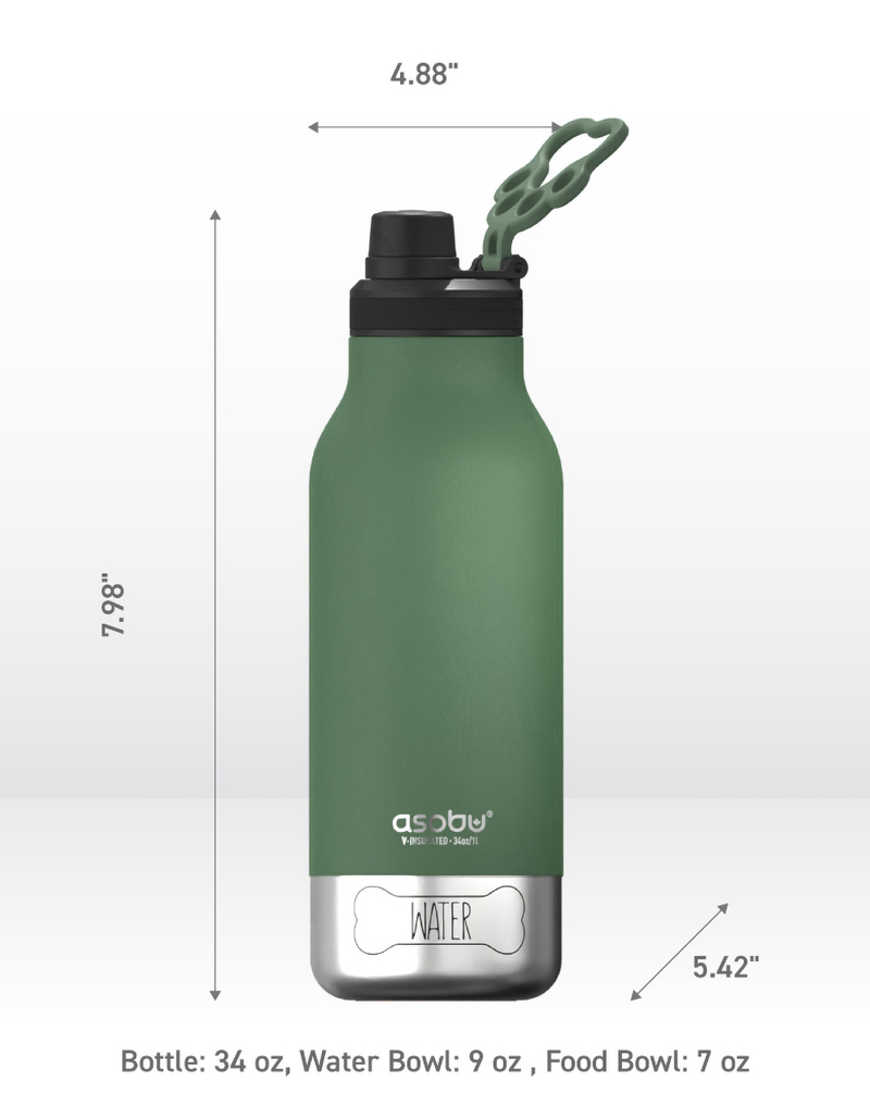 ASOBU Buddy 34oz Water Bottle image number 4