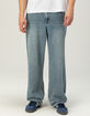 RSQ Mens Baggy Embroidered Jeans image number 3