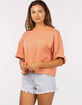 RIP CURL Better Days Heritage Womens Crop Tee image number 3