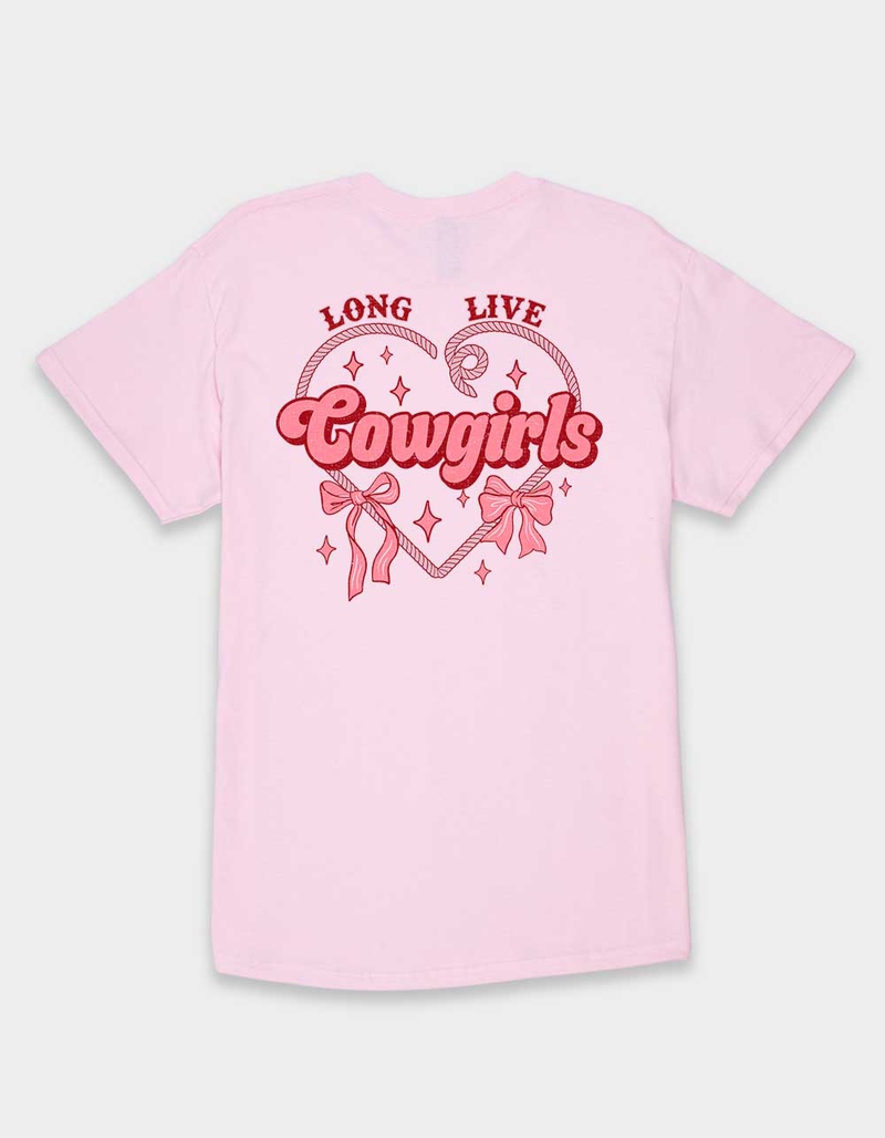 COWGIRL Long Live Hearts Bows Unisex Tee image number 1
