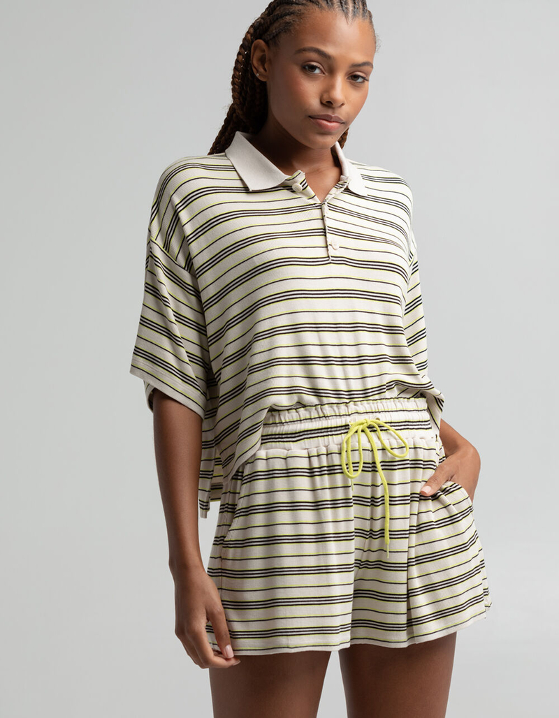 VOLCOM Poptzone Womens Shorts image number 0