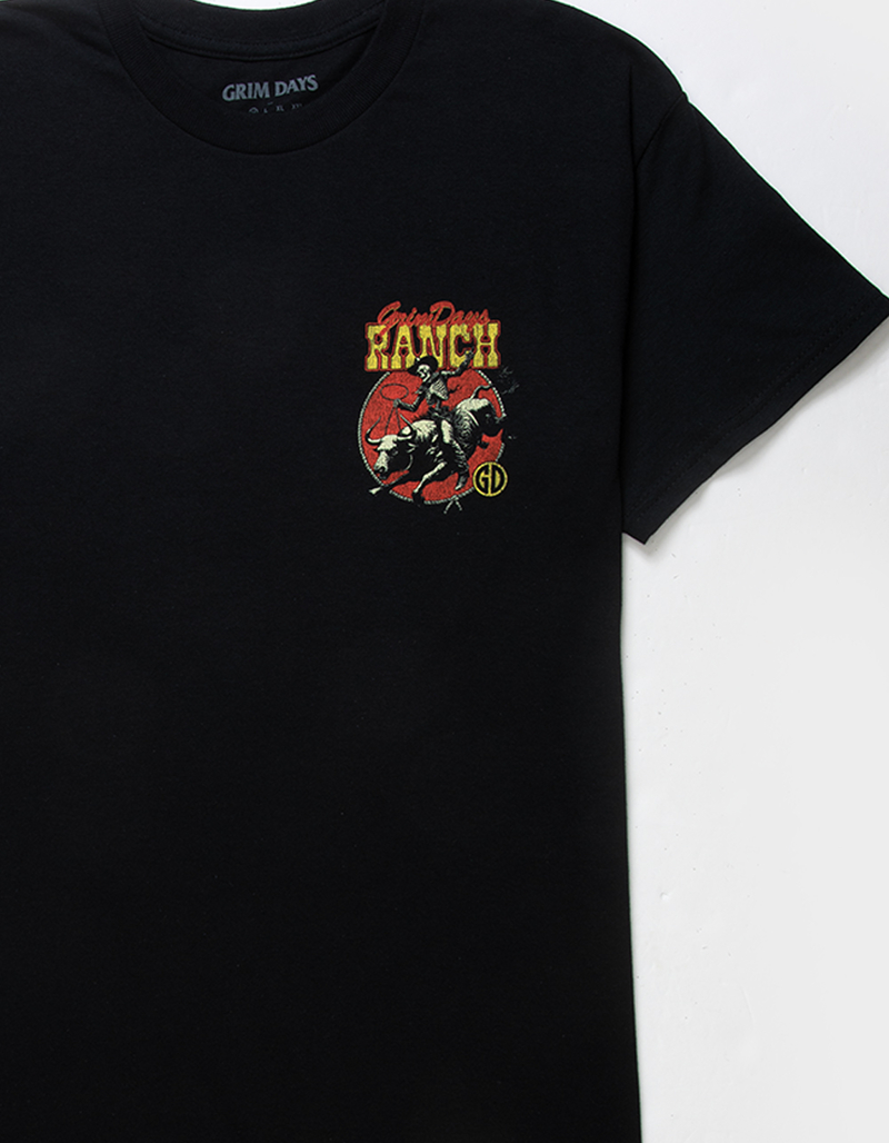 GRIM DAYS Grim Ranch Mens Tee - BLACK