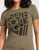 STATE FORTY EIGHT Classic Crew Neck Womens Tee image number 2