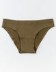 FULL TILT Seamless Olive Panties image number 1