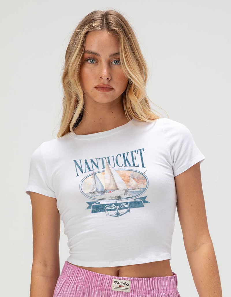 NANTUCKET Sailing Club Womens Baby Tee image number 0