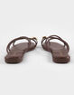 BAMBOO Hint Womens Toe Sandals image number 6