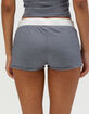 FULL TILT Stripe Button Womens Shorts image number 4