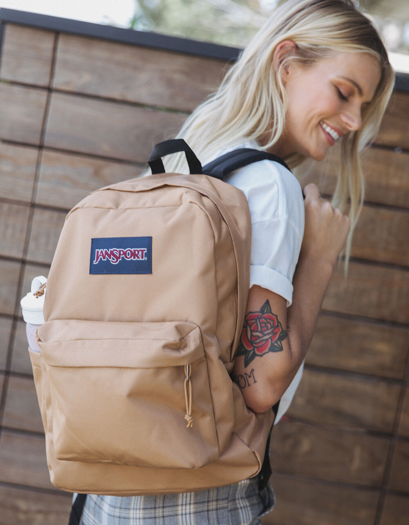 JANSPORT SuperBreak Carpenter Brown Backpack image number 1