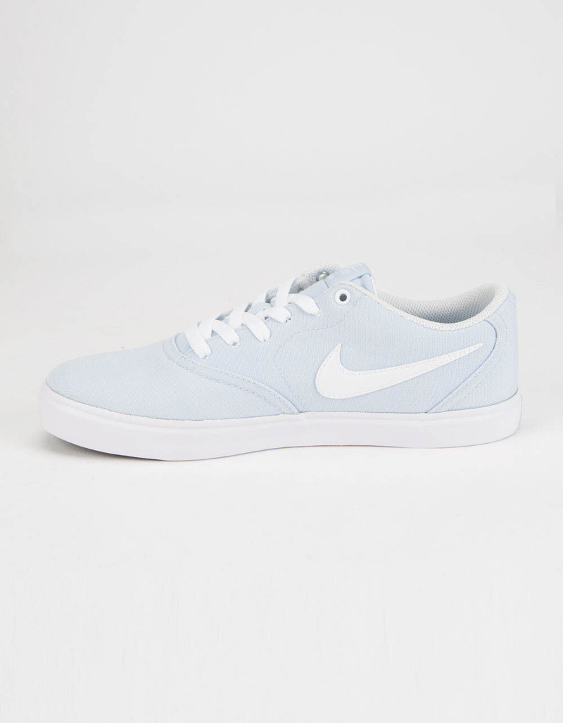 NIKE SB Check Solarsoft Canvas Baby Blue Womens Shoes image number 2