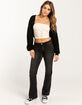 RSQ Womens Low Rise Flare Jeans image number 1