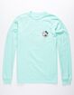 VANS Surf Palm Mint Mens T-Shirt image number 1