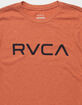 RVCA Big RVCA Mens Salmon T-Shirt image number 2