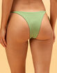 RVCA Costa Crinkle Tie Side Skimpy Bikini Bottoms image number 4