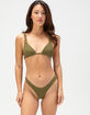 RHYTHM Isla Rib Textured Triangle Bikini Top image number 5