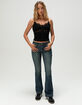 RSQ Womens Low Rise Bootcut Jeans image number 5