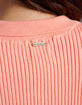 QUIKSILVER Sandbar Sleeveless Lace Up Womens Sweater image number 5