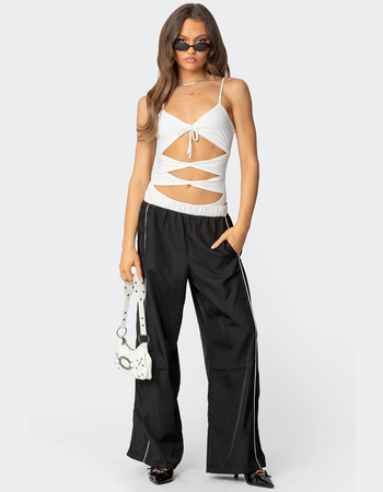 EDIKTED Ofir Nylon Track Pants Alternative Image