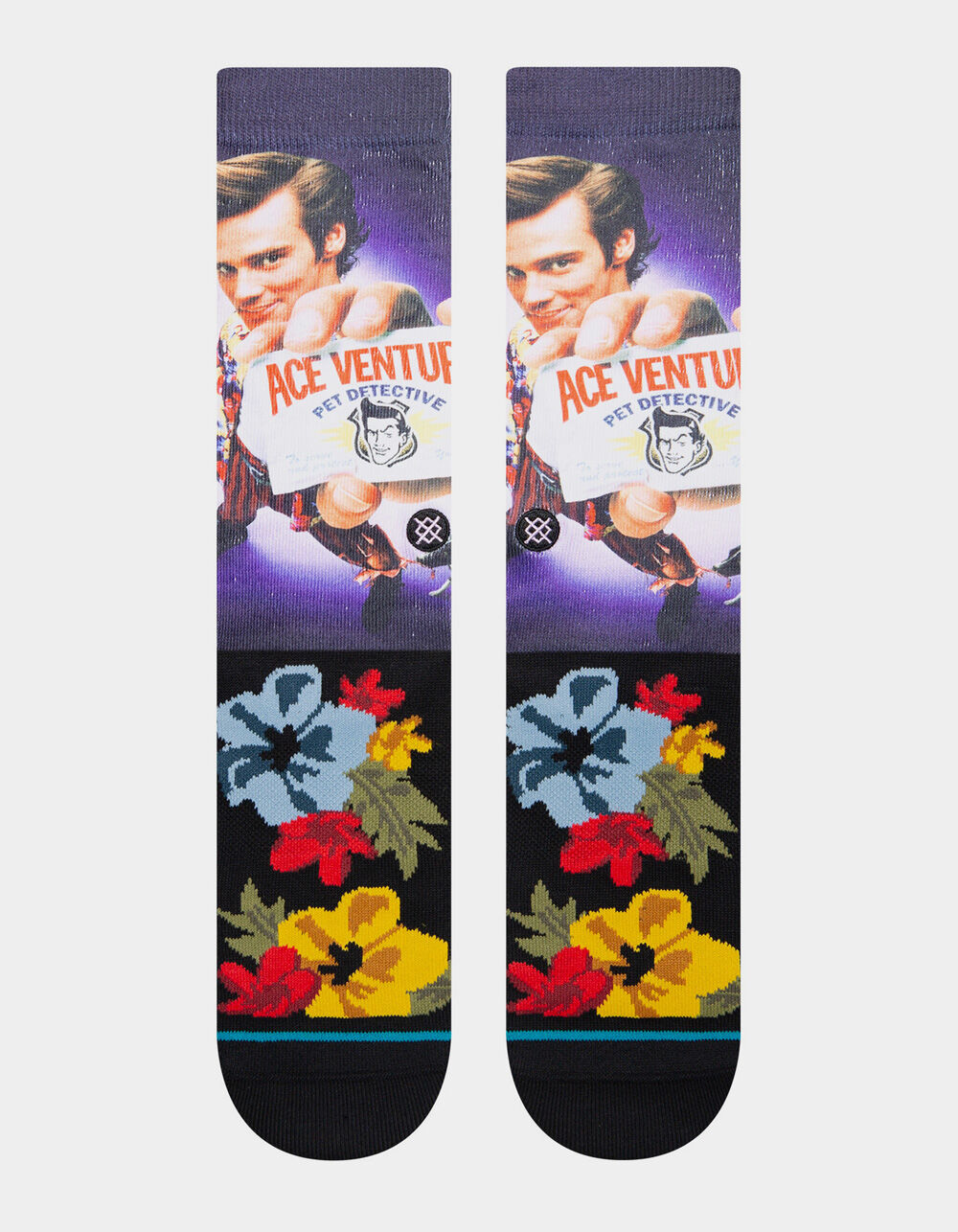 Calze Stance X Ace Ventura | Unisex Crew Socks Ispirate Al Film Con Pet Detective