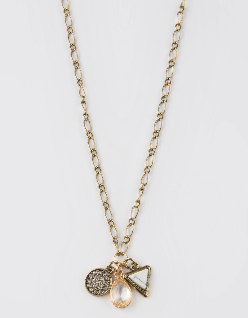 FULL TILT Marble Cluster Necklace image number 0