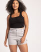 RSQ Womens Carpenter Shorts image number 6