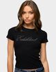 EDIKTED Edikted Icon Rhinestone Tee image number 2