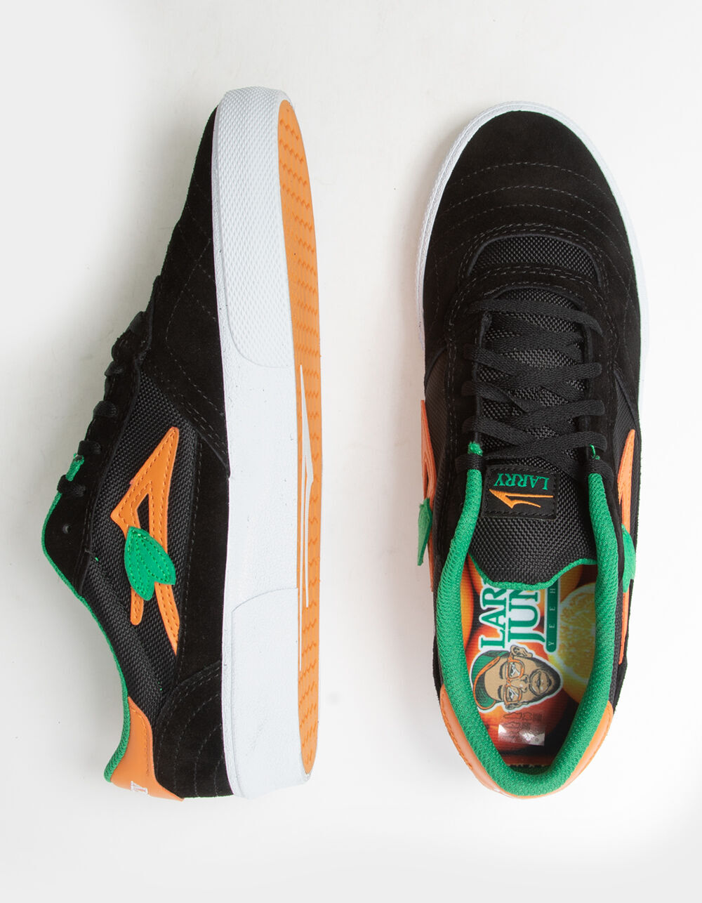 LAKAI x Larry June Cambridge Shoes - BLACK - M8.5/W10 | Tillys