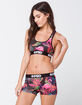 PSD x Sommer Ray Flamingo Leaves Womens Sports Bra image number 4