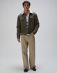 RSQ Mens Corduroy Sherpa Trucker Jacket image number 4