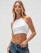 NIKE Sportswear Chill Terry Womens Crop Halter Top image number 1