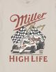 MILLER HIGH LIFE Racing Distressed Unisex Tee image number 2