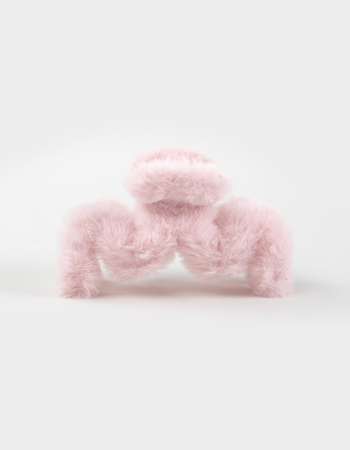 FULL TILT Oversized Fuzzy Claw Clip Alternative Image