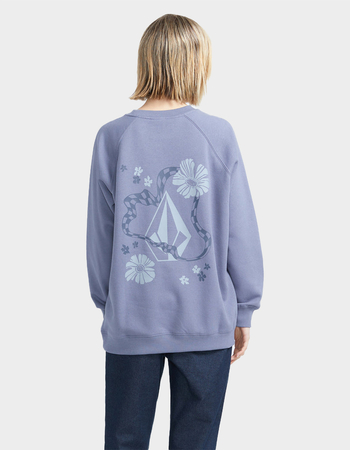 VOLCOM Stone Magic Womens Oversized Crewneck Sweatshirt Primary Image