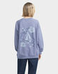 VOLCOM Stone Magic Womens Oversized Crewneck Sweatshirt image number 1
