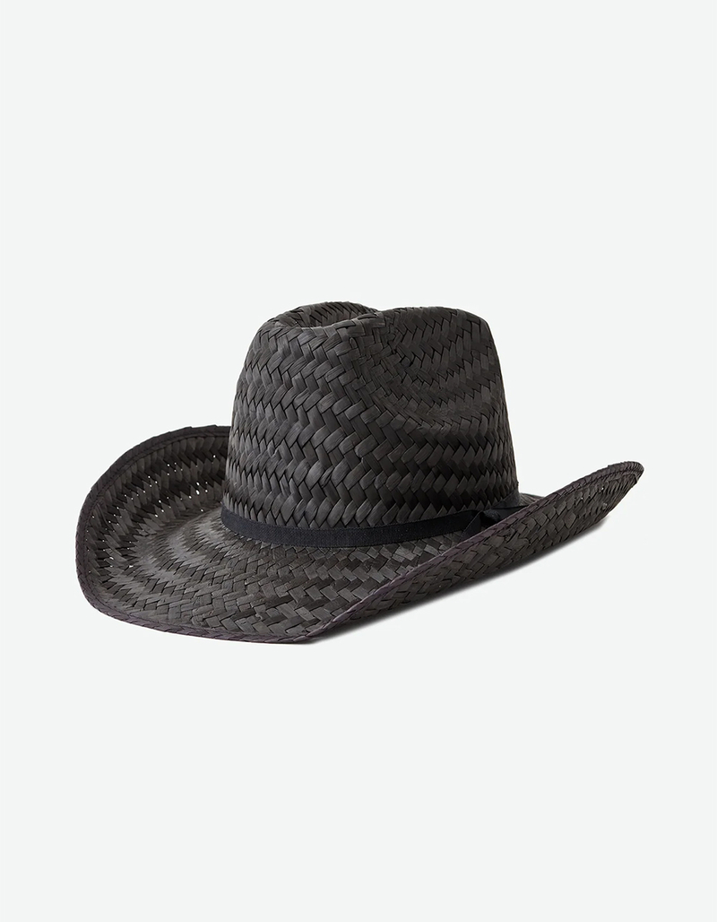 BRIXTON Houston Straw Cowboy Hat image number 0
