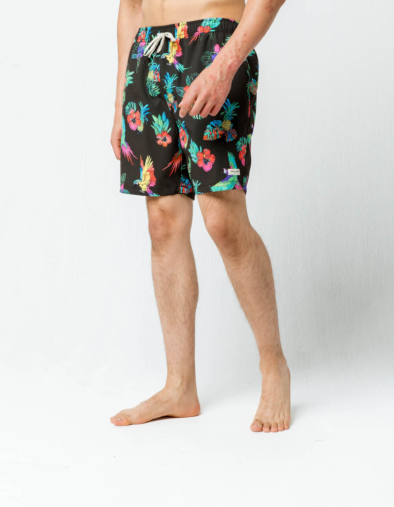 PUBLIC ACCESS Jungle Mens Volley Shorts image number 3