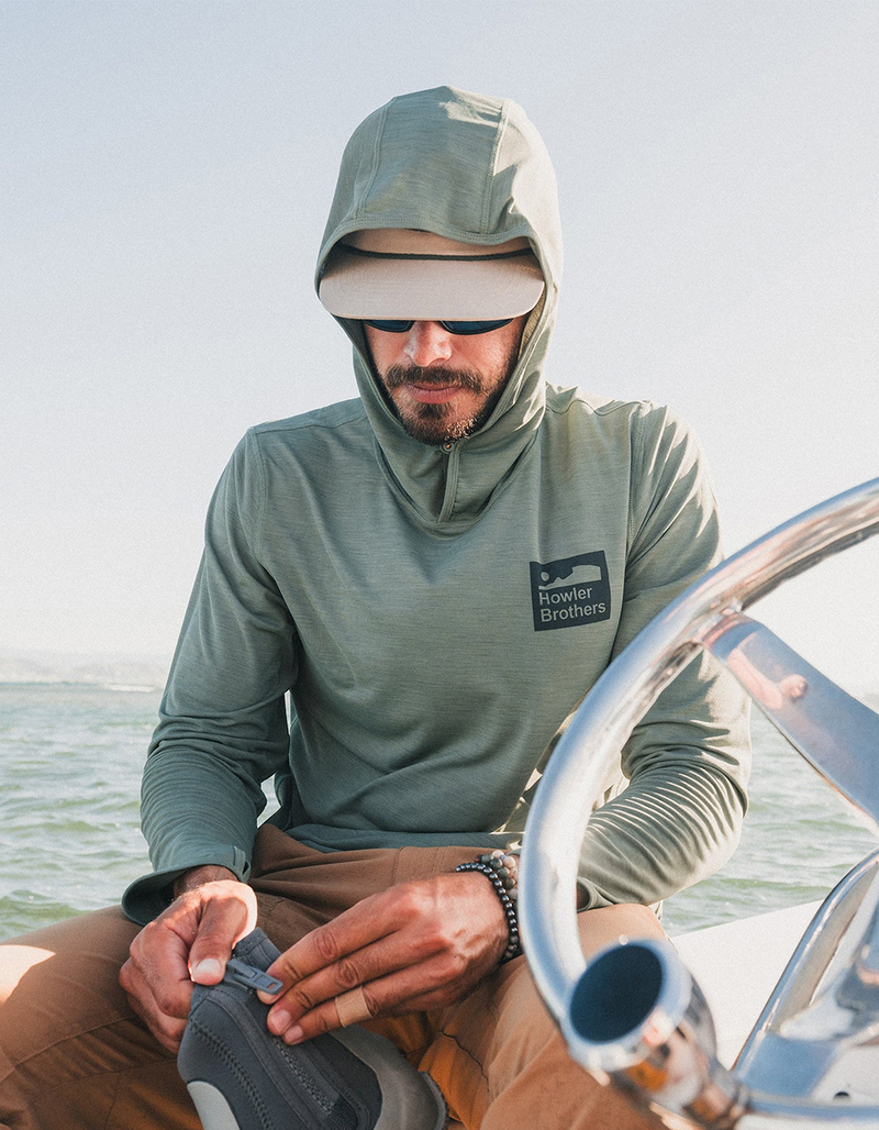 HOWLER BROTHERS HB Tech Mens Hoodie image number 5