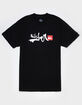 QUIKSILVER Script Sticker Mens Tee image number 1