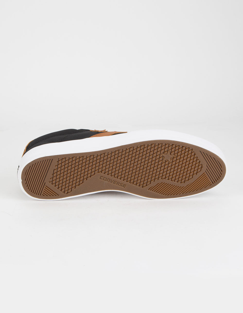 CONVERSE Courtlandt Black & Warm Tan Mens Shoes image number 5