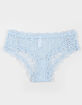 FULL TILT Allover Lace Up Hipster Panties image number 1